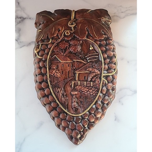 Vintage Ceramic Wall Hanging - Picture 2 of 10